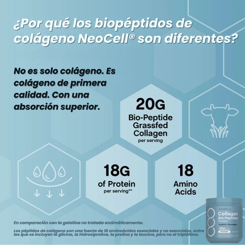 🌿💅🏻Neocell - Biopéptidos de colágeno en polvo + ENVIO GRATIS🚚