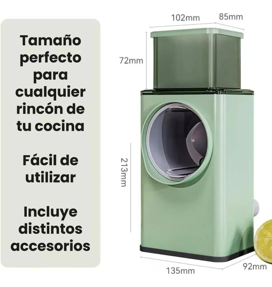 PICADOR CORTADOR DE VEGETALES MULTIFUNCIONAL