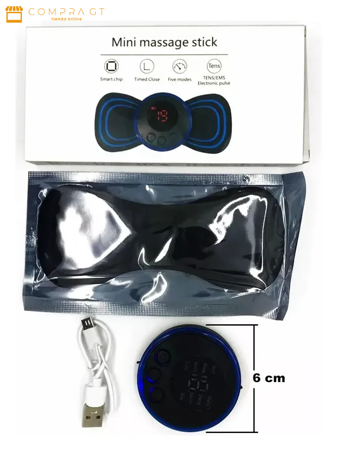 MASAJEADOR ELÉCTRICO RECARGABLE USB CON ENVÍO GRATIS 🎁