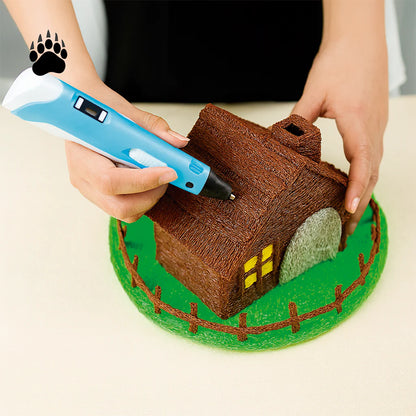 Lapiz de Impresión 3D™ + Filamentos y Plantilla Imprimible de REGALO - ENVÍO GRATIS 🎁