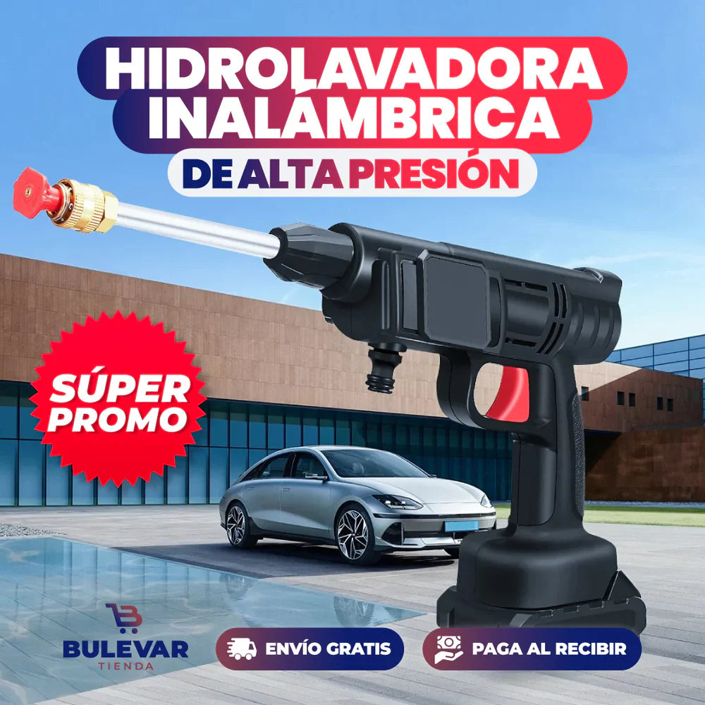 Hidrolavadora Portátil 48v : ahorro, potencia y brillo para tu vehículo 🚗💦👌 con envío gratis