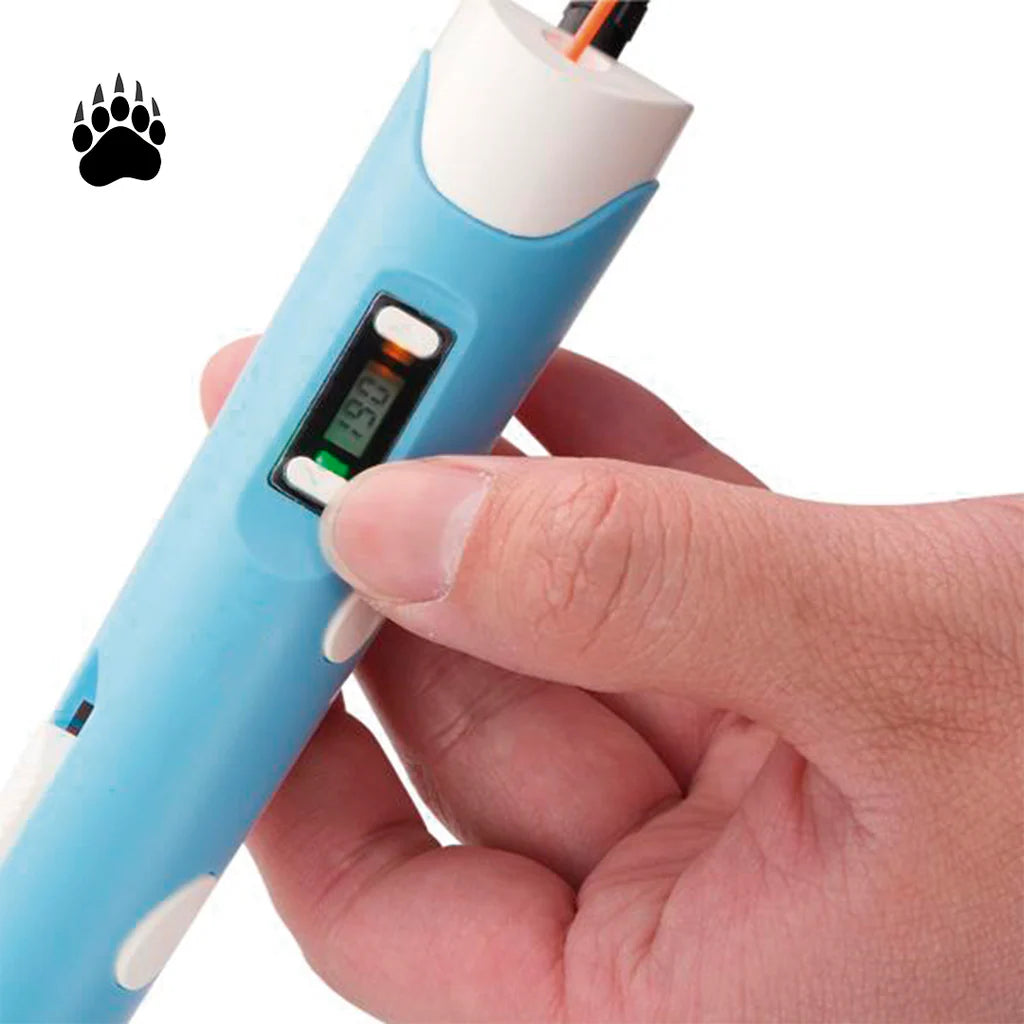 Lapiz de Impresión 3D™ + Filamentos y Plantilla Imprimible de REGALO - ENVÍO GRATIS 🎁