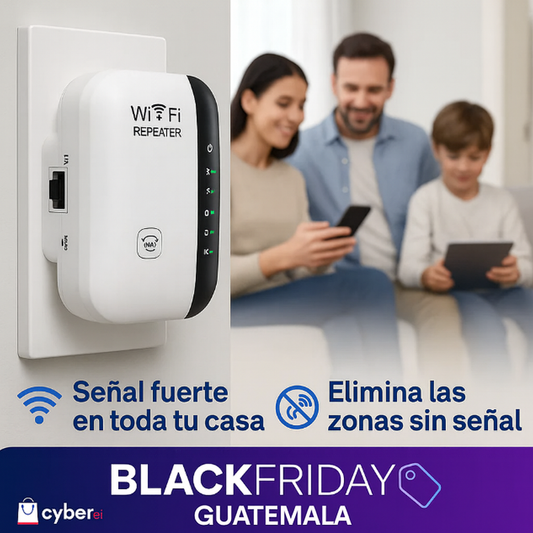 Repetidor WiFi Hogar | Amplificador de señal Wifi hasta 300Mbps + Envío Gratis 🎁