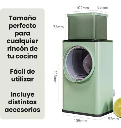 PICADOR CORTADOR DE VEGETALES MULTIFUNCIONAL