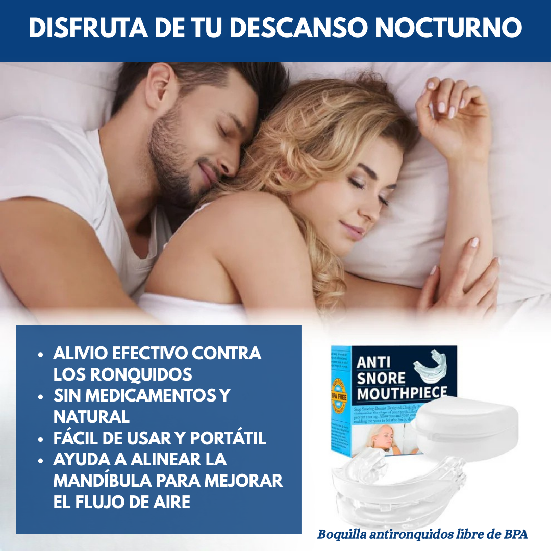 Silent Pro Antironquido® Placa Anti Ronquido Apnea Y Bruxismo 🎁envío gratis! 🚚