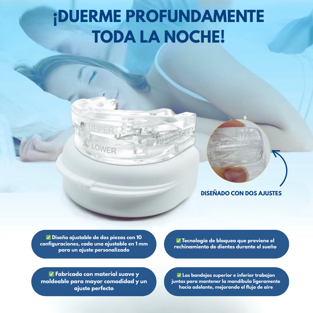 Silent Pro Antironquido® Placa Anti Ronquido Apnea Y Bruxismo 🎁envío gratis! 🚚