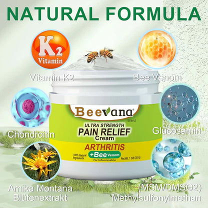 Crema Alivio Articular con Veneno de Abeja - 2 UNIDADES DE BEEVANA™ x Q190 + ENVIO GRATIS