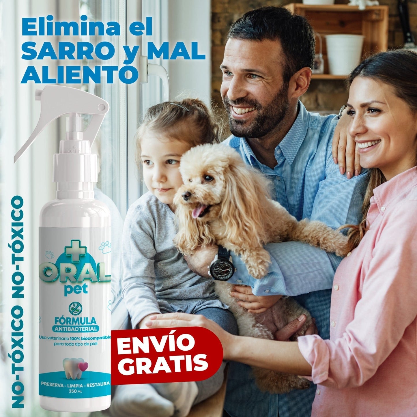 OralPet™ Dile Adiós Al Sarro - Limpieza bucal para mascotas con envío gratis 🎁