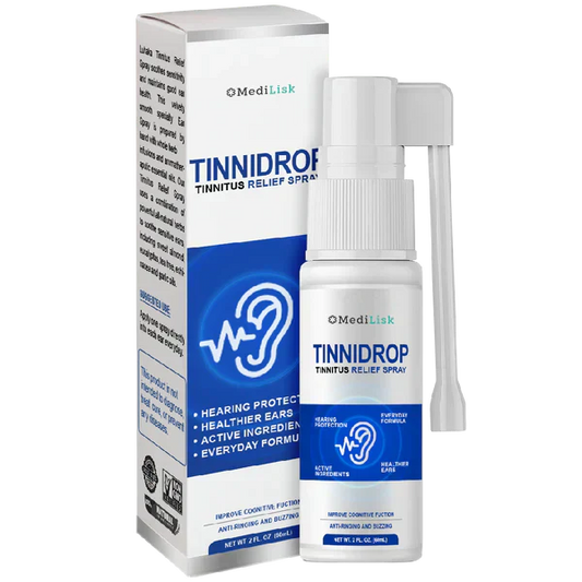 Tinnidrop® 2 x 1 | Spray Limpiador de oídos - Envío Gratis 🎁