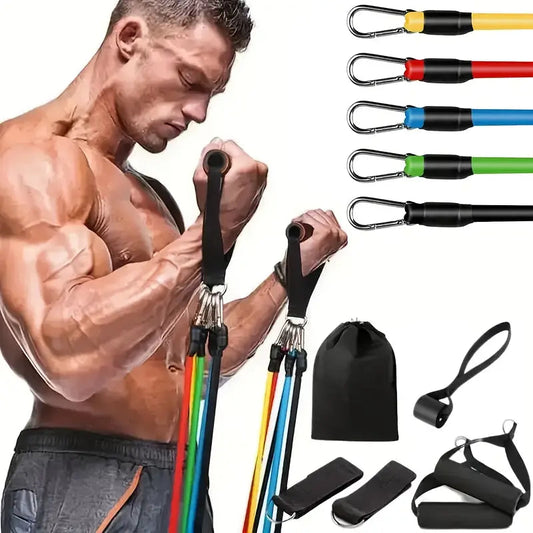 ULTIMAS UNIDADES - Kit de Entrenamiento Funcional 11 Piezas – Gimnasio Completo en Casa (50kg) + ENVÍO GRATIS 🎁