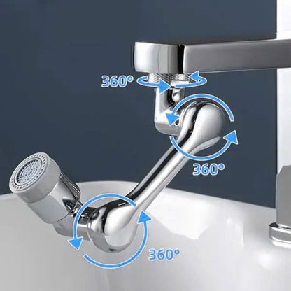 Grifo giratorio universal rotación completa de 1080° - Grifo GiraFácil™ 2x1