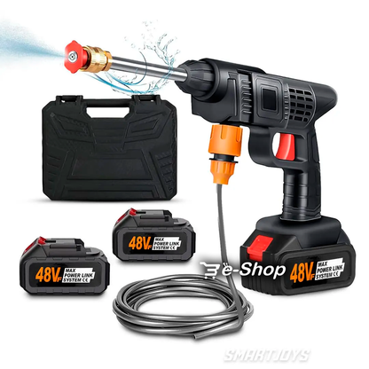 Hidrolavadora Portátil 48v : ahorro, potencia y brillo para tu vehículo 🚗💦👌 con envío gratis