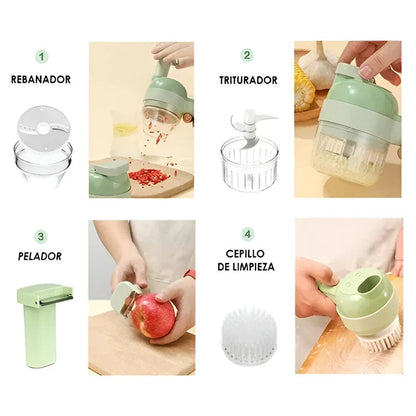 Picador de Alimentos Eléctrico Portátil Pro + Regalo  🎁  🎁