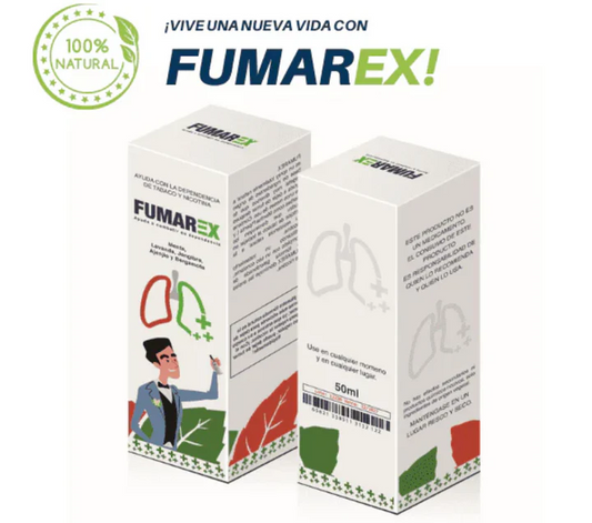 FUMAREX®  FORMULA NATURAL EN SPRAY PARA DEJAR DE FUMAR + ENVIO GRATIS